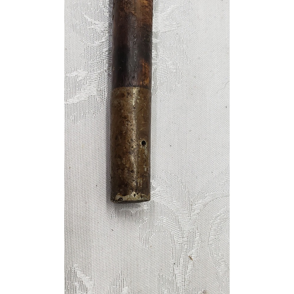 Vtg Antique Antler Stag Handle Knobby Walking Stick Cane Old 33.5 Black Forest - Picture 7 of 8
